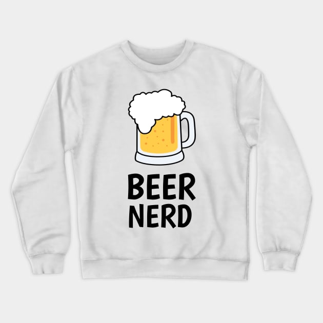 beer nerd Crewneck Sweatshirt by juinwonderland 41